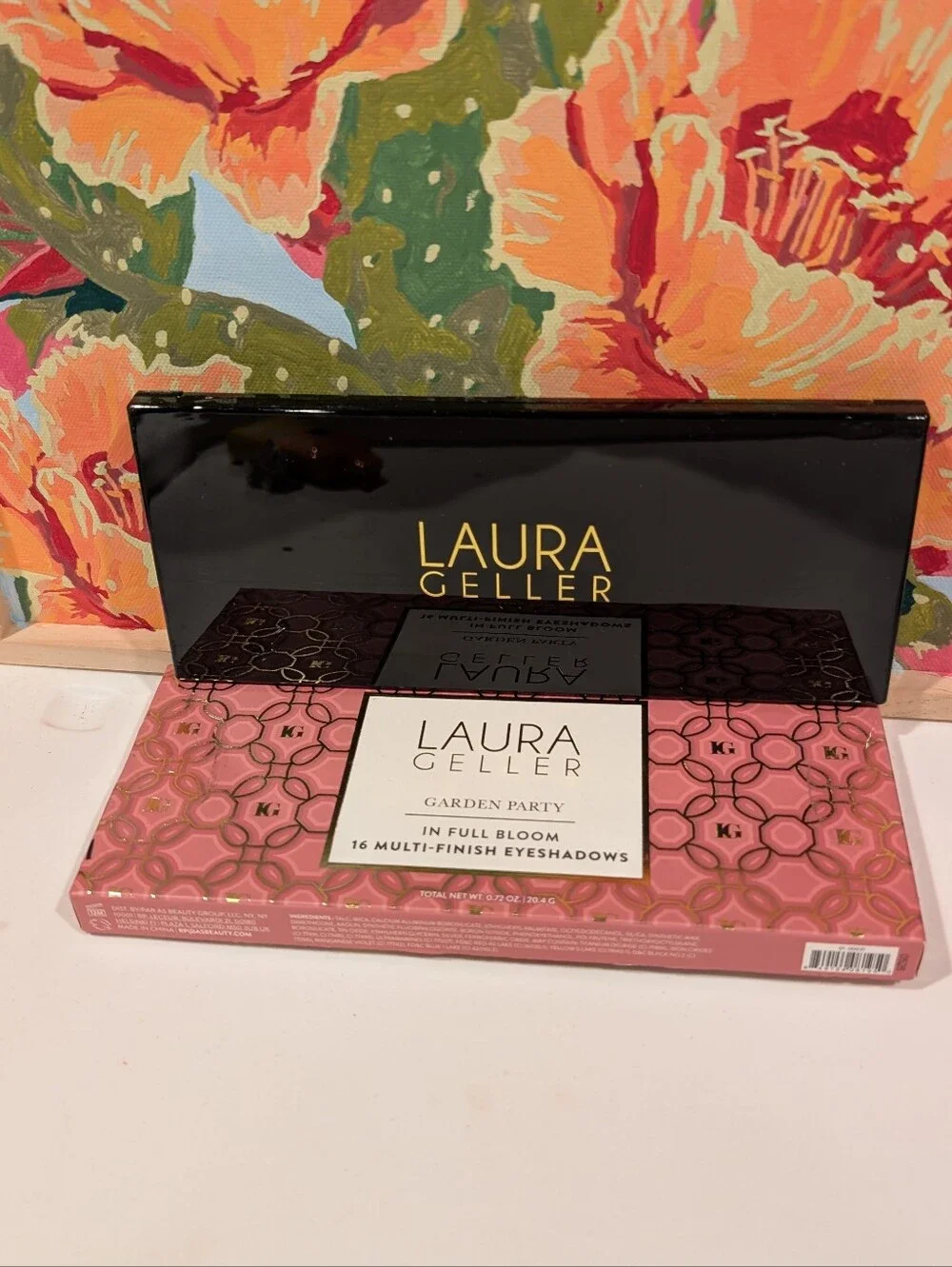 Laura Geller Garden Party In Full Bloom 16 Shade Eyeshadow Palette NEW $45 Value